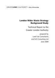 London Wider Waste Strategy - London - Greater London Authority